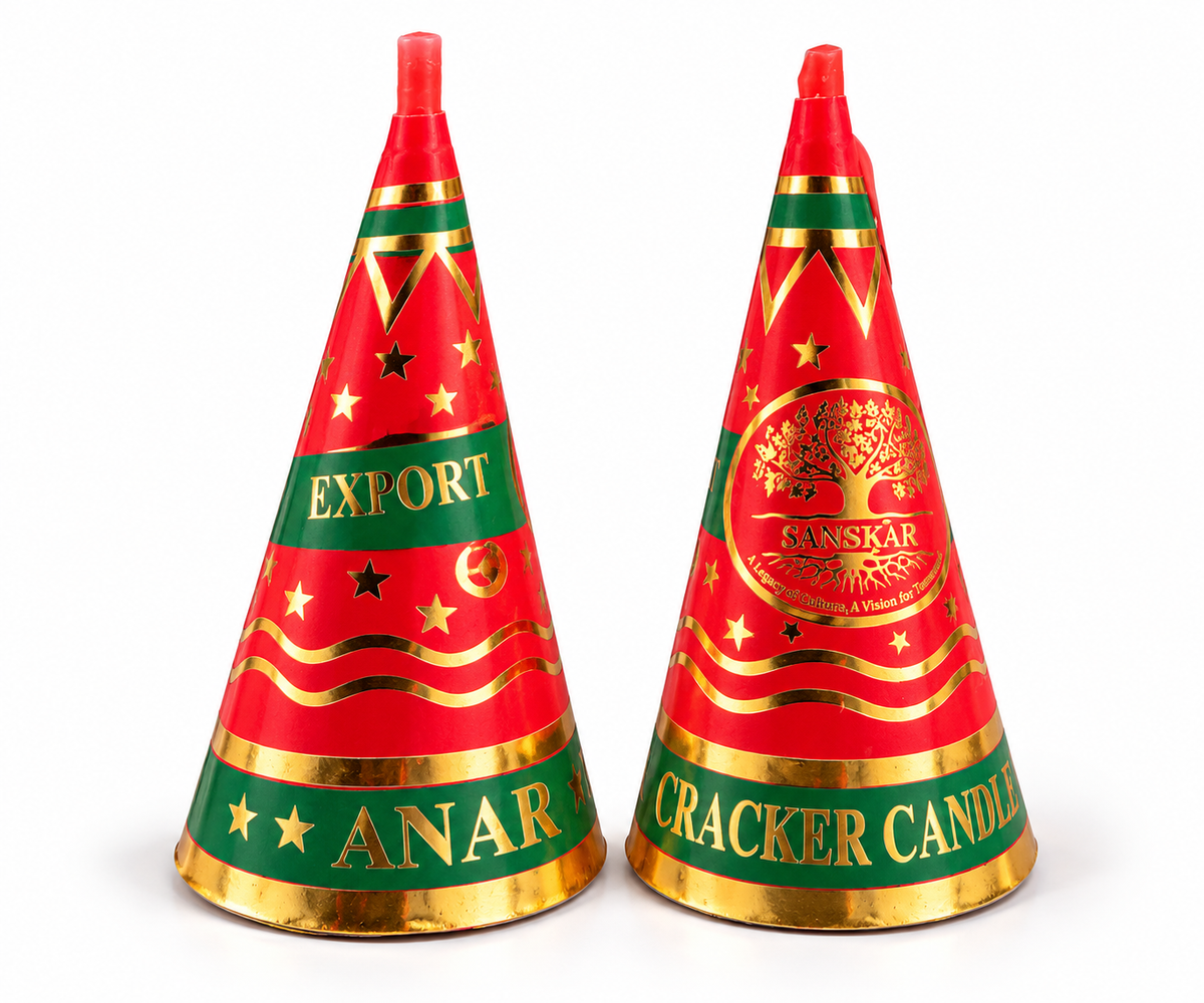 Anar Style Decorative Candle ( Pack of 4pcs )