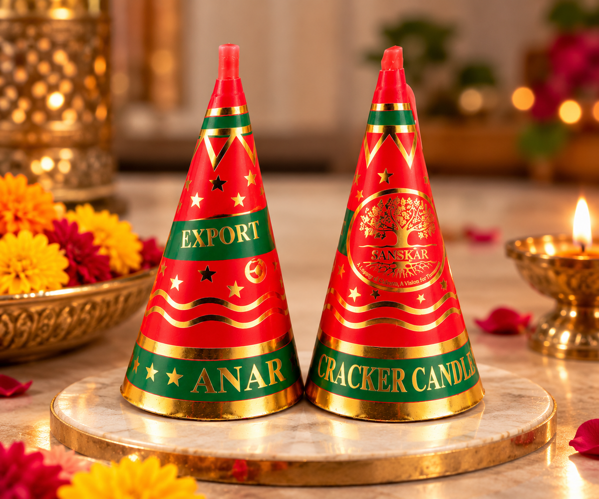 Anar Style Decorative Candle ( Pack of 4pcs )
