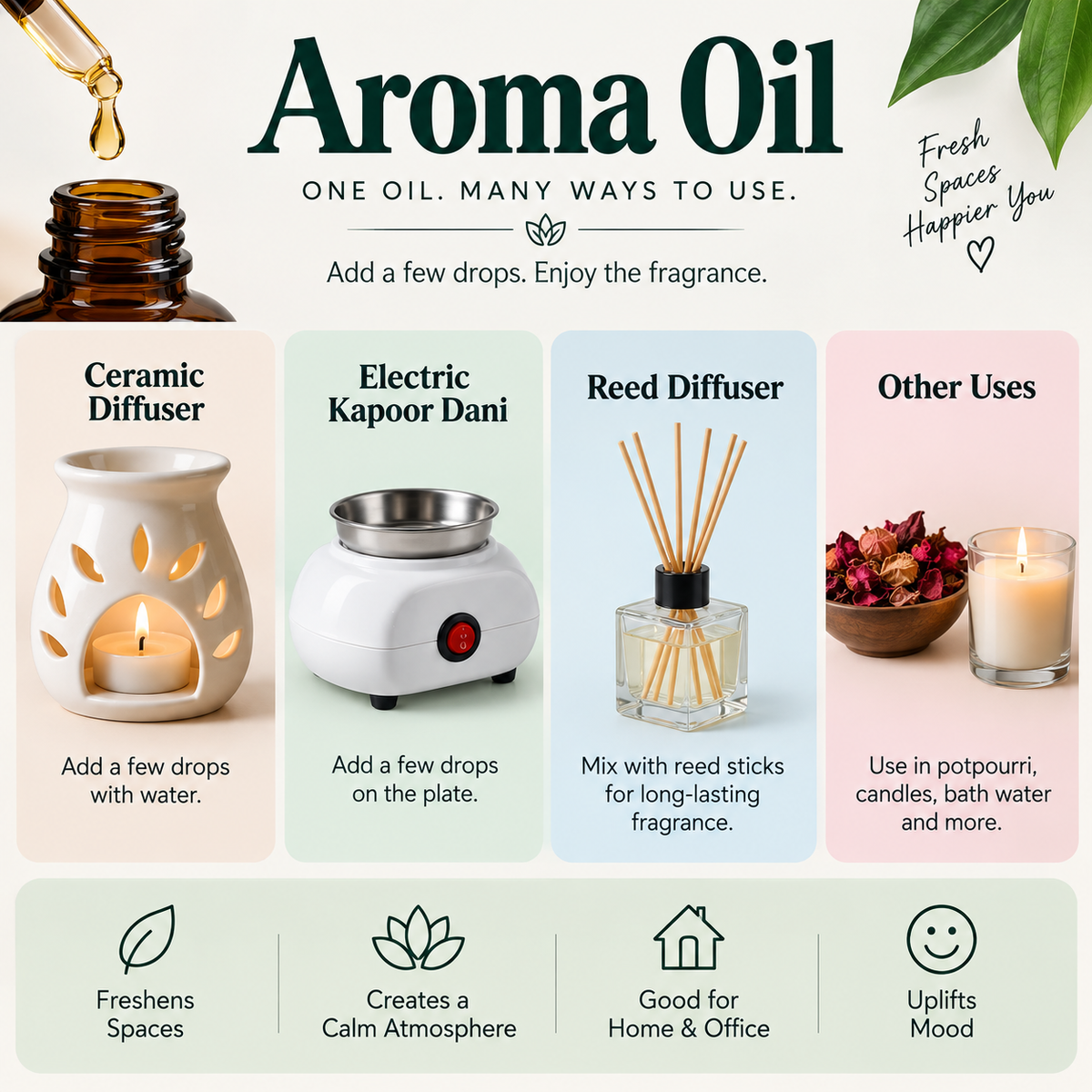 Refreshing Aqua Aroma Oil – 10 ML